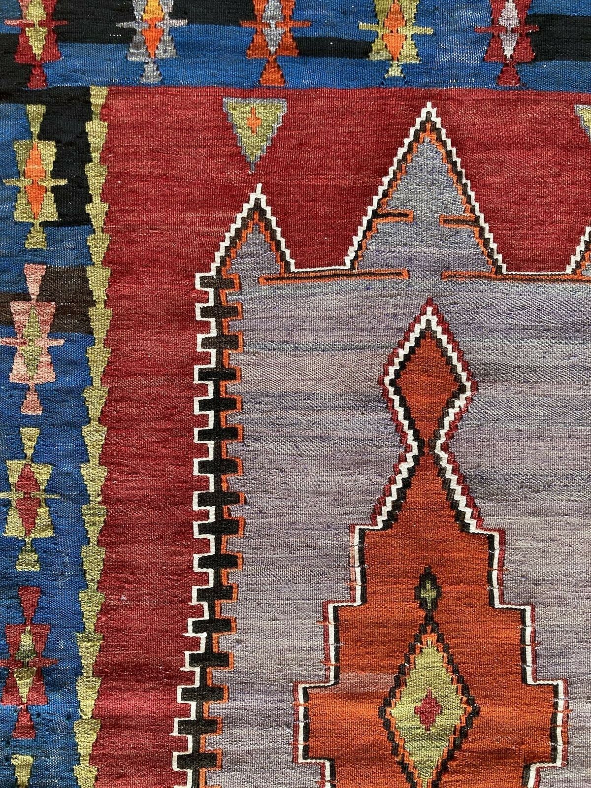 440.0 Vintage Anatolian Kilim 1.47m X 0.91m photo