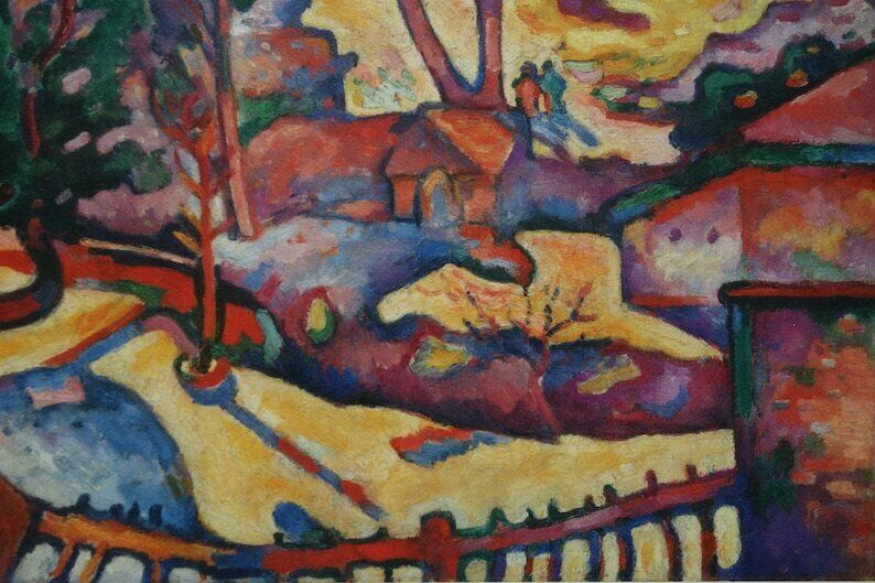 Fine Cubist Limited Edition Print – Landscape, Georges Braque, Signed & Numbered photo buy
