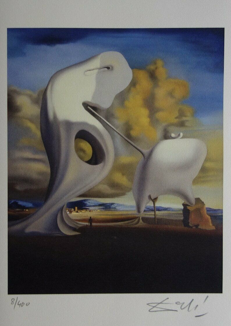 Fine Surrealist Limited Edition Print, Salvador Dali, Signed & Numbered In Pencil
