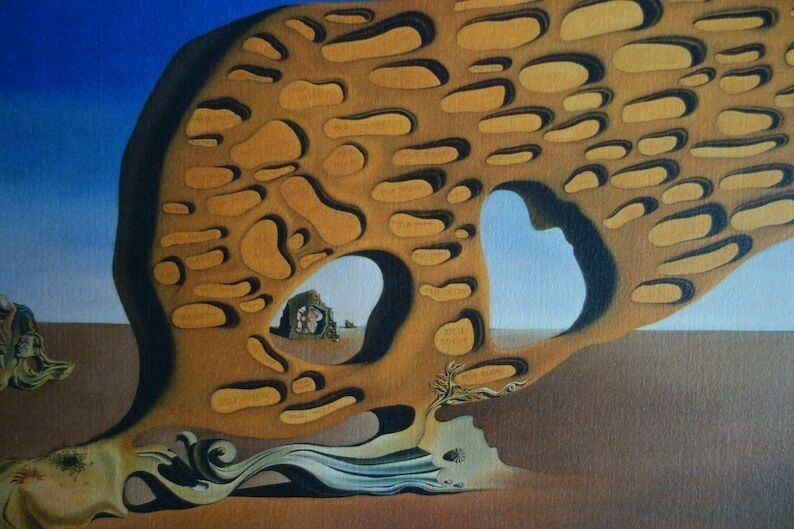 Fine Surrealist Limited Edition Print, Salvador Dali, Signed & Numbered In Pencil photo for sale