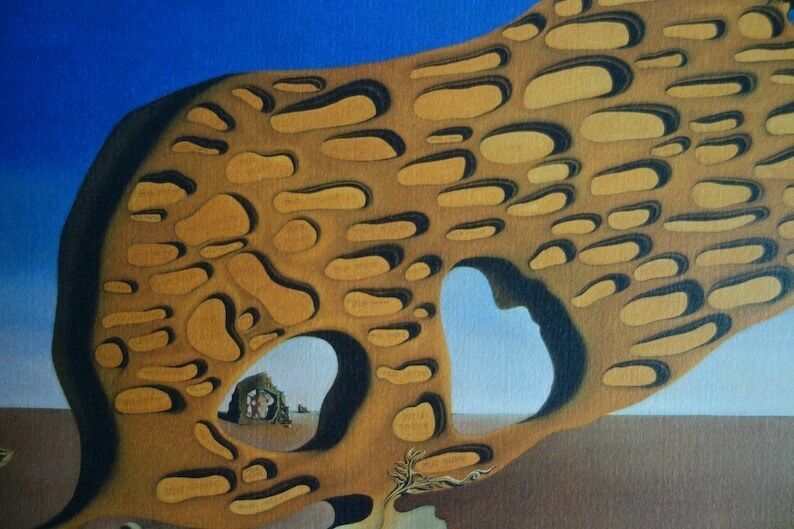 Fine Surrealist Limited Edition Print, Salvador Dali, Signed & Numbered In Pencil photo Art