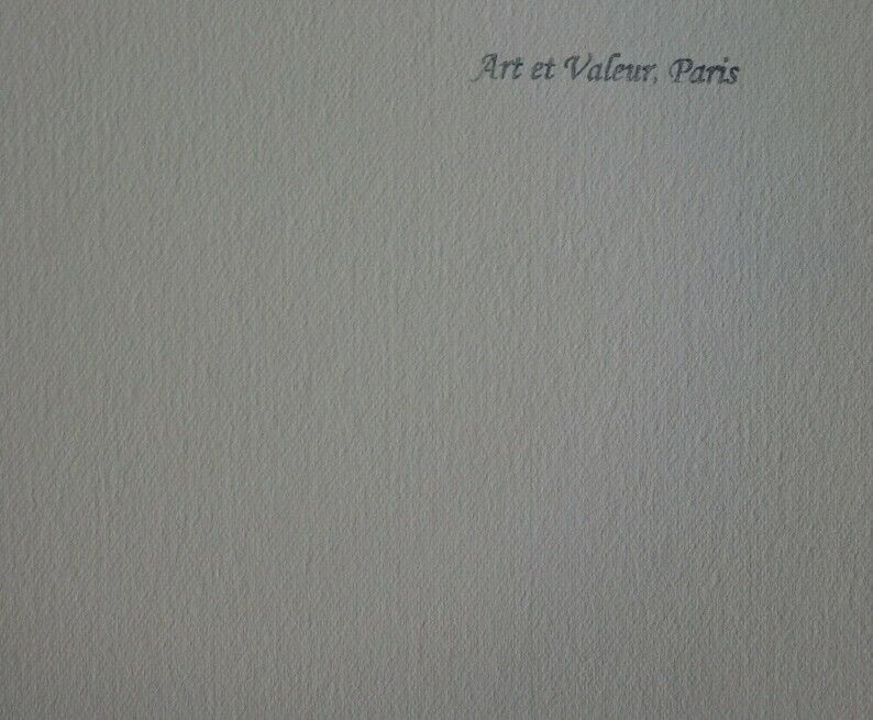 Fine Surrealist Limited Edition Print, Salvador Dali, Signed & Numbered In Pencil photo vintage