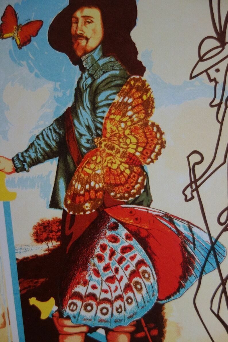 Fine Surrealist Limited Edition Print, Salvador Dali, Signed & Numbered In Pencil photo for sale