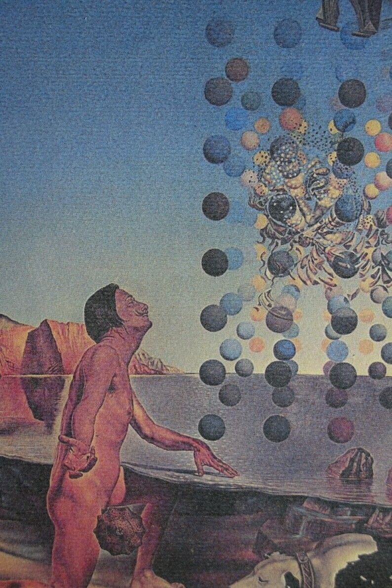 Fine Surrealist Edition Print, Salvador Dali, Signed & Stamped photo furniture