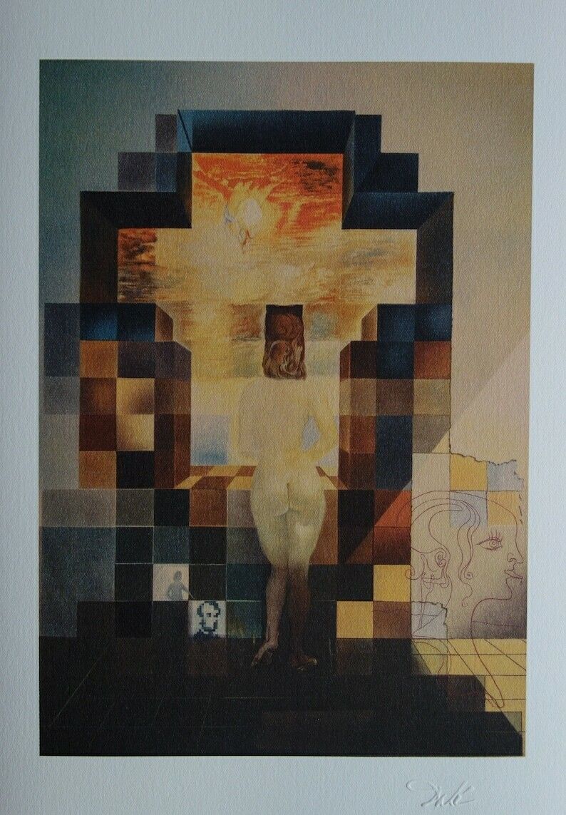 Fine Surrealist Limited Edition Print, Salvador Dali, Signed & Numbered In Pencil