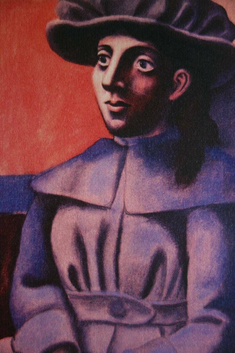 Fine Cubist Limited Edition Print   Portrait Of A Woman, Pablo Picasso, Signed & Hand Numbered photo for sale