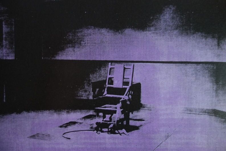 Fine Pop Art Limited Edition Print – Electric Chair Series, Andy Warhol, Signed & Numbered photo for sale