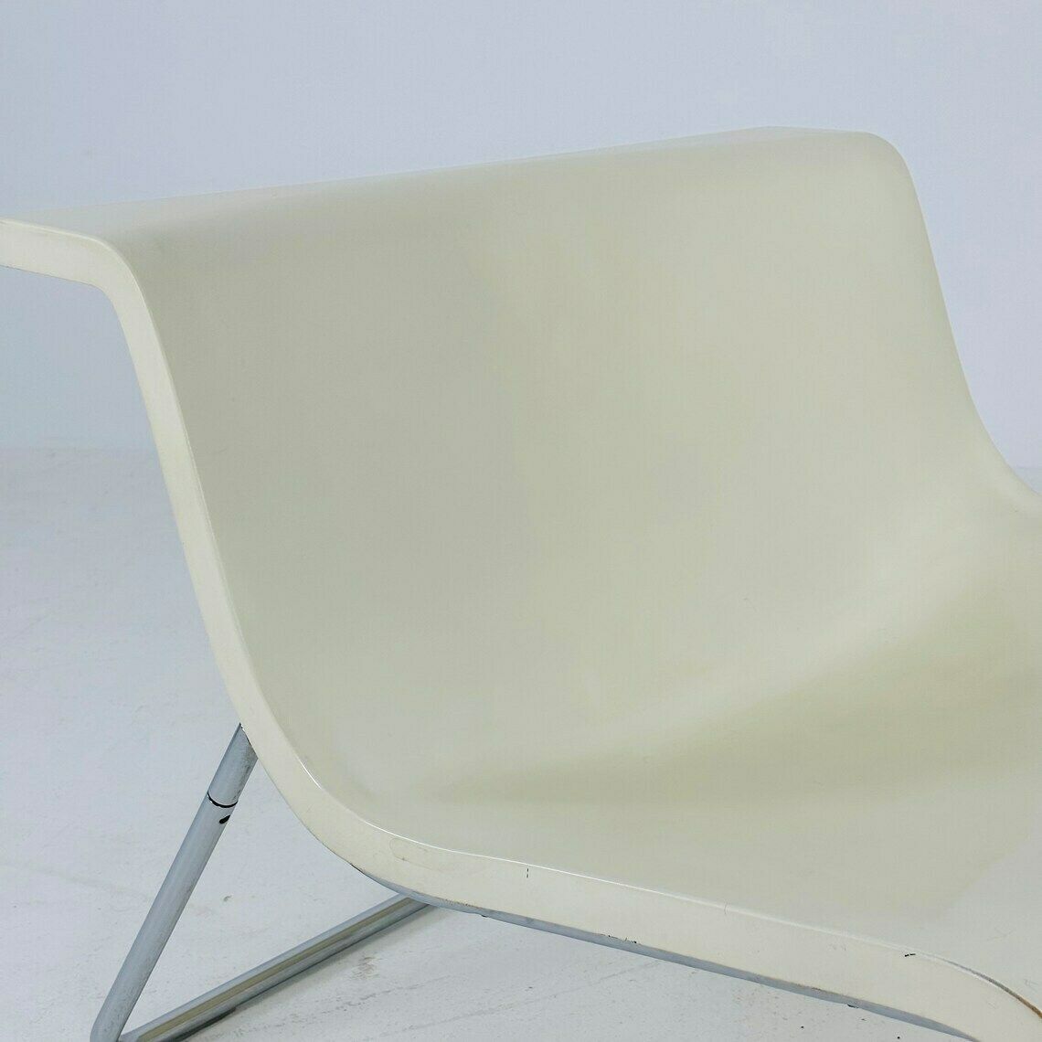 White Form Lounge Chair By Piero Lissoni For Kartell Italy 1990s photo buy