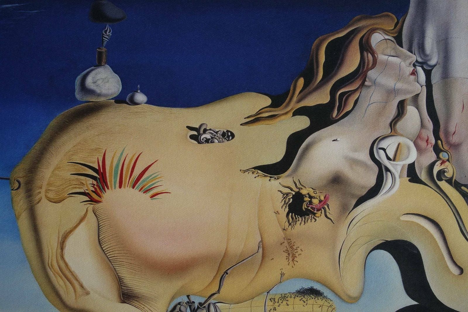 Fine Surrealist Limited Edition Print, Salvador Dali, Signed & Numbered In Pencil photo for sale