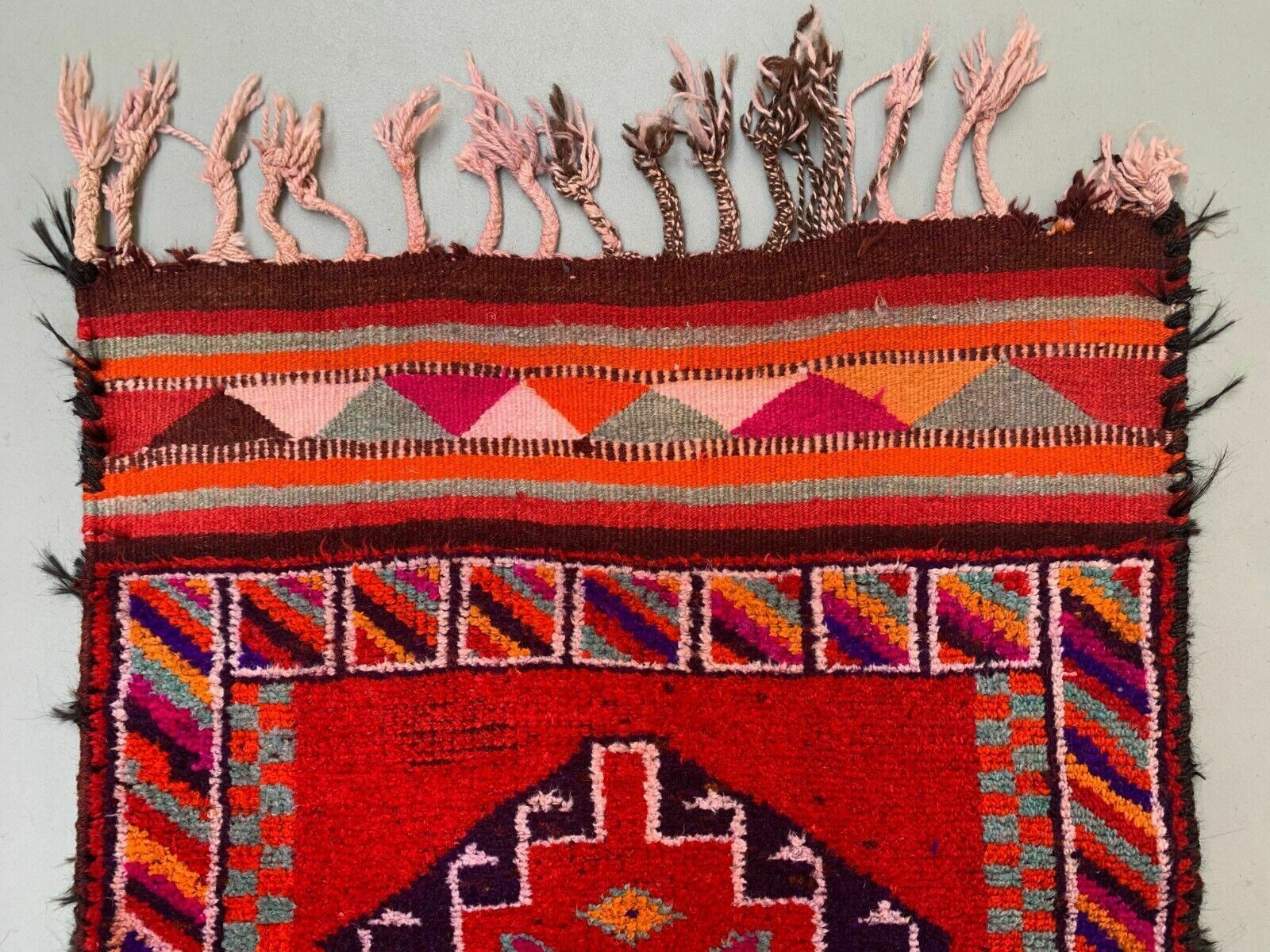 Vintage Turkish Tribal Runner 417x94 Cm Veg Dye Wool Rug Tribal, Handmade photo buy