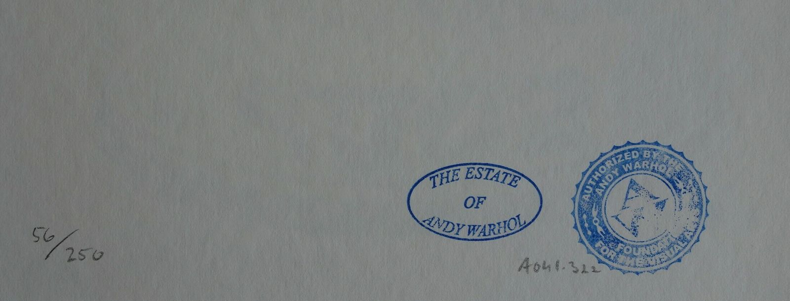 Fine Pop Art Limited Edition Print – Campbell’s Soup Can, Andy Warhol, Signed & Numbered, With Estate Stamp photo Art