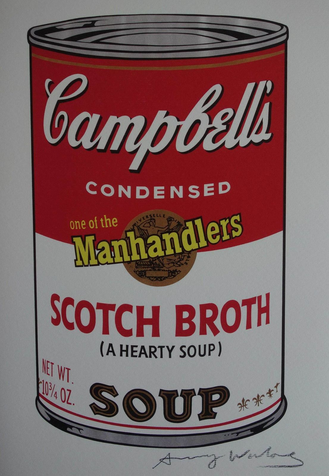 Fine Pop Art Limited Edition Print – Campbell’s Soup Can, Andy Warhol, Signed & Numbered, With Estate Stamp