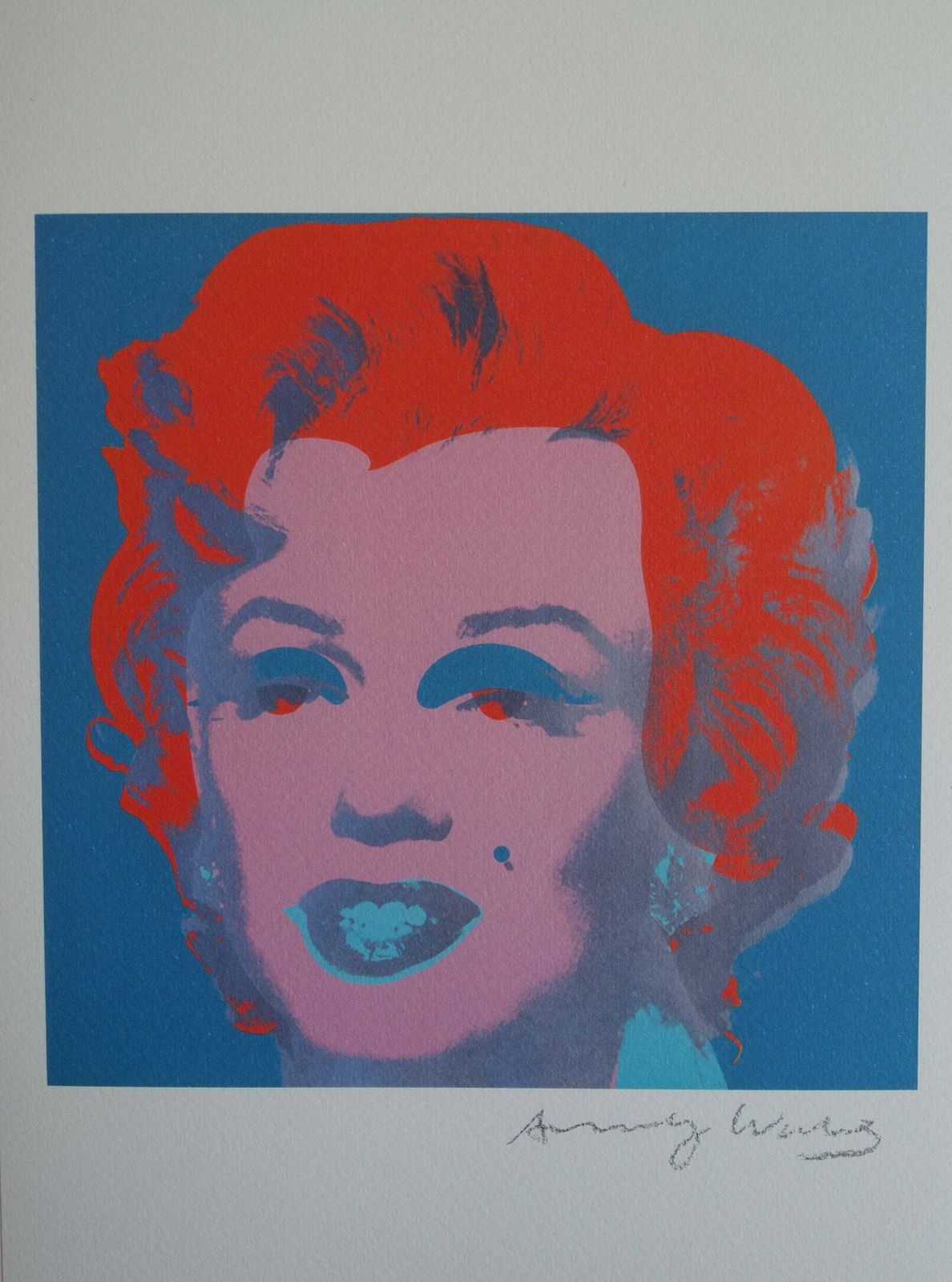 Fine Pop Art Limited Edition Print – Marylin Monroe, Andy Warhol, Signed & Numbered