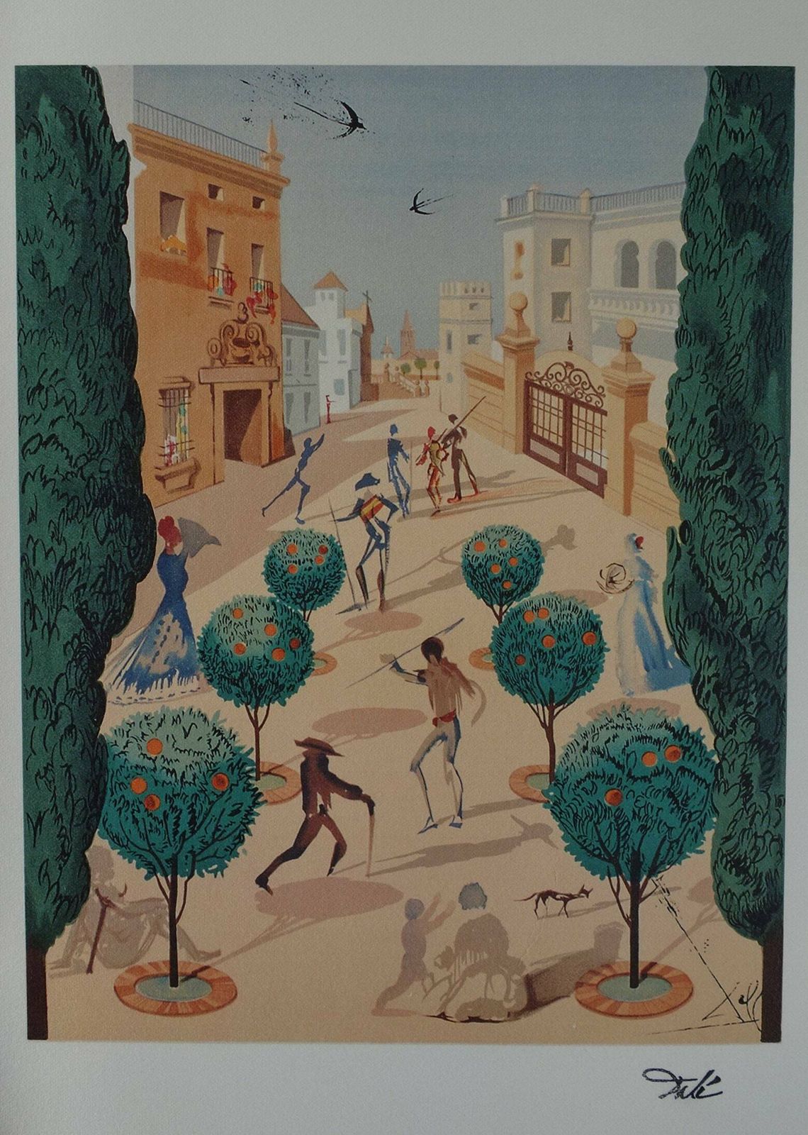 Fine Surrealist Limited Edition Print, Salvador Dali, Signed & Numbered In Pencil