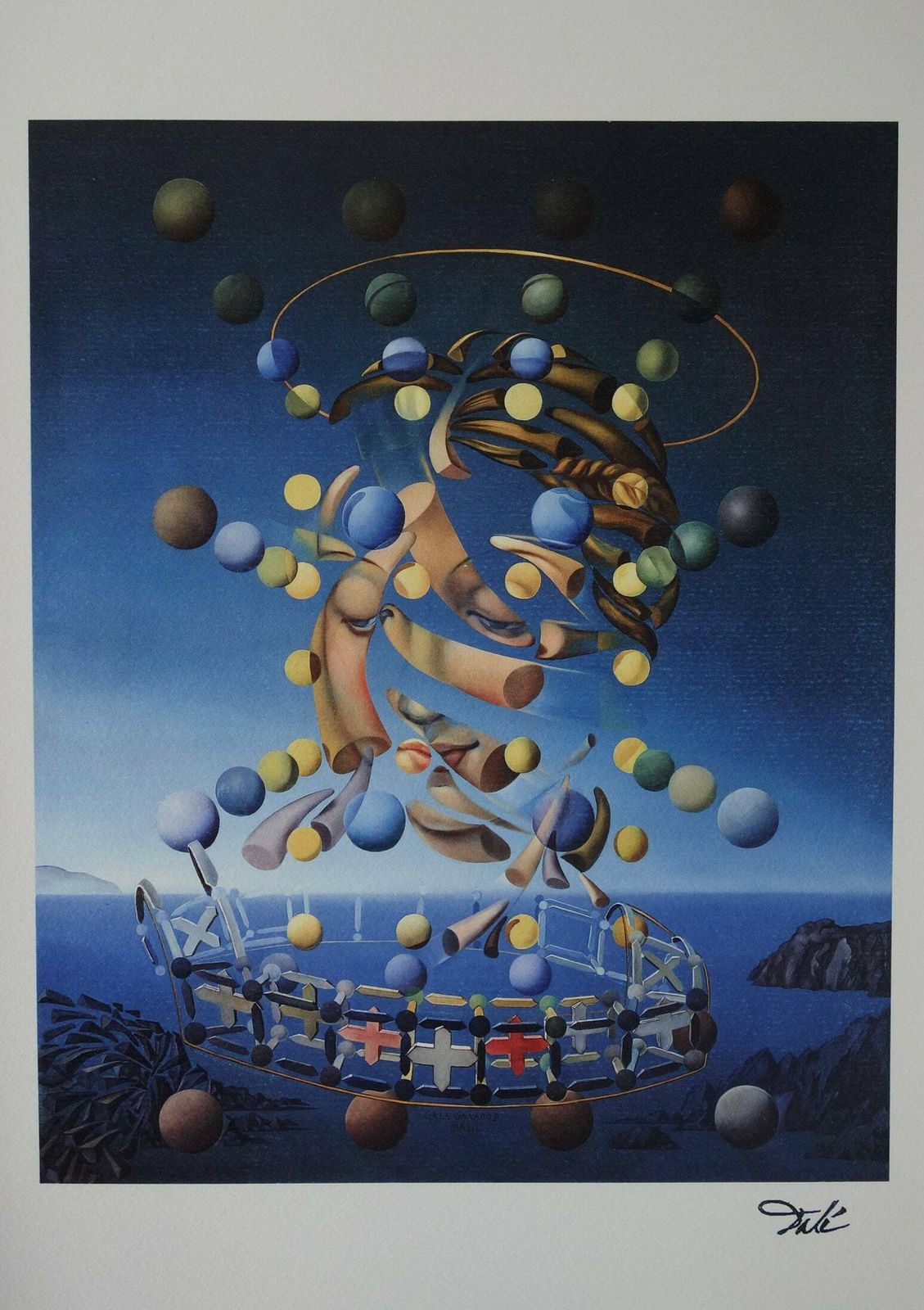 Fine Surrealist Limited Edition Print, Salvador Dali, Signed & Numbered In Pencil
