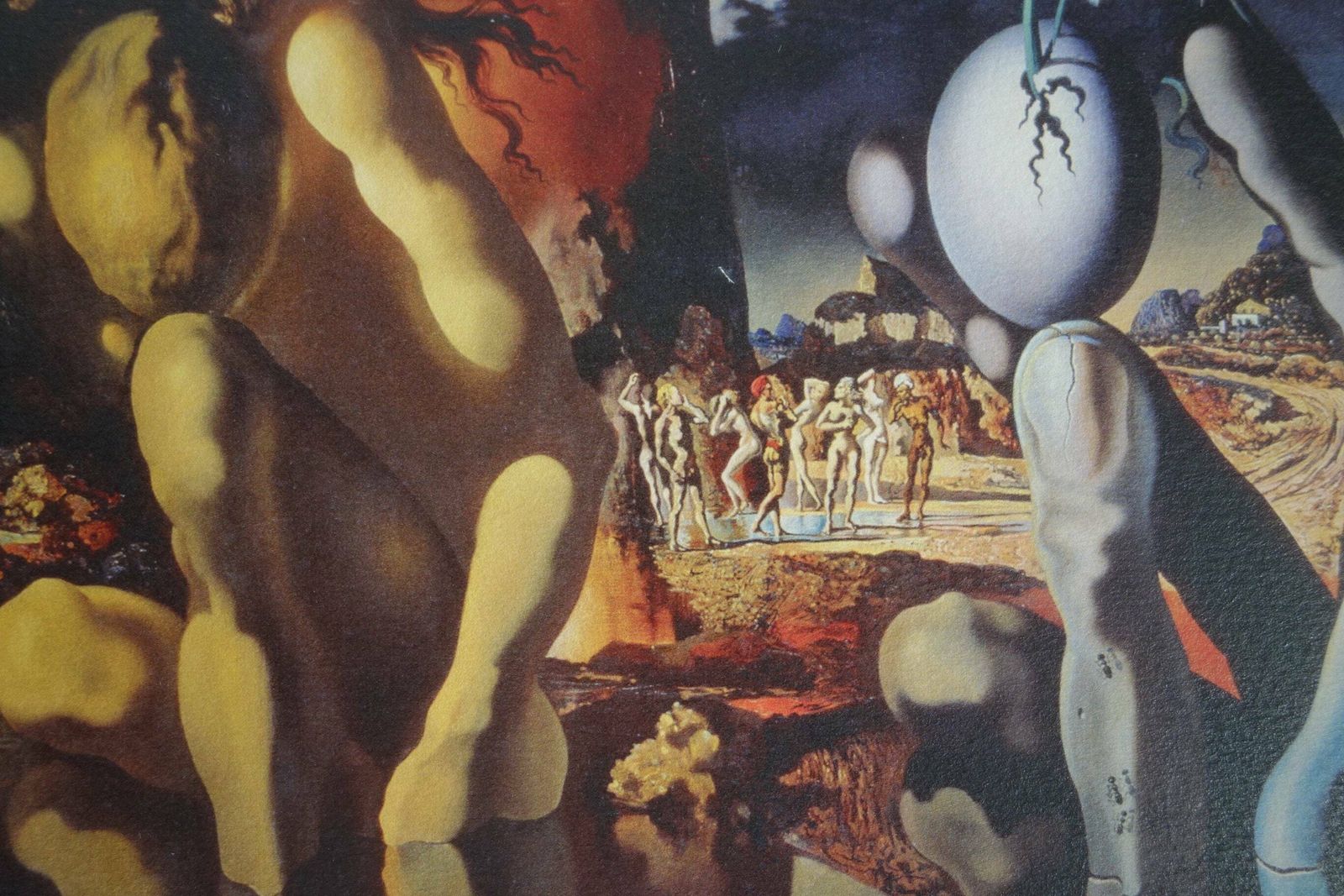 Fine Surrealist Limited Edition Print, Salvador Dali, Signed & Numbered In Pencil photo furniture