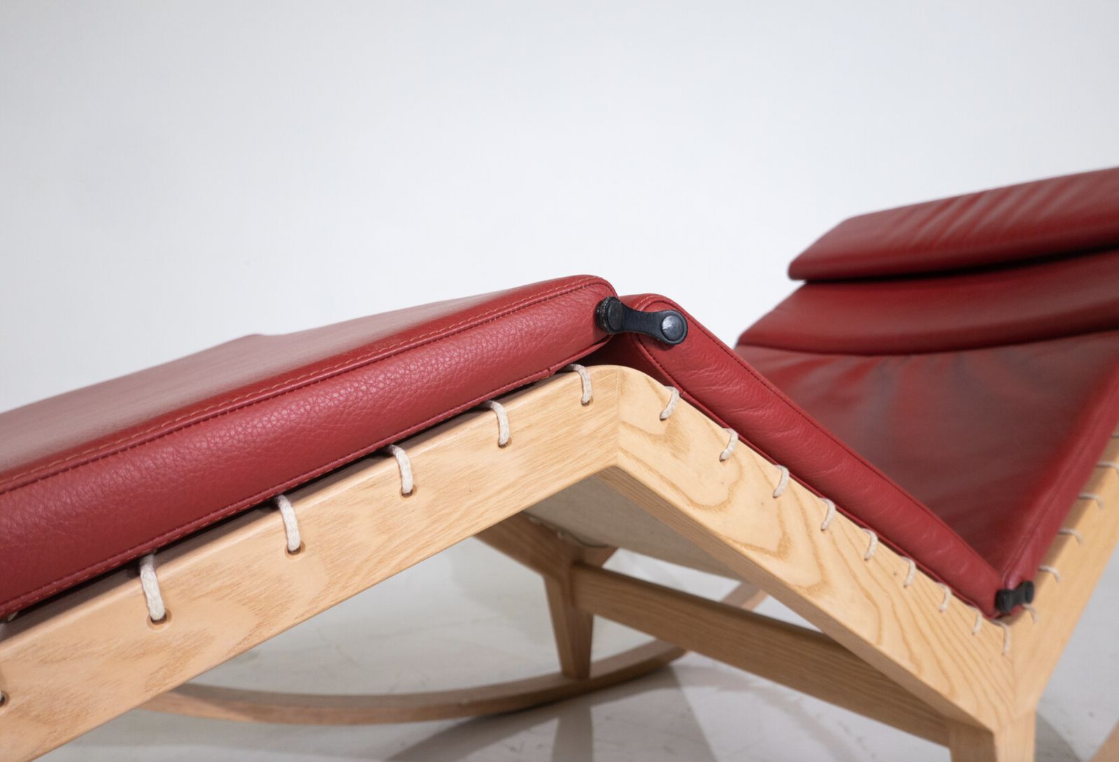Red Rocking Chair Canapo By Franco Albini For Cassina photo vintage