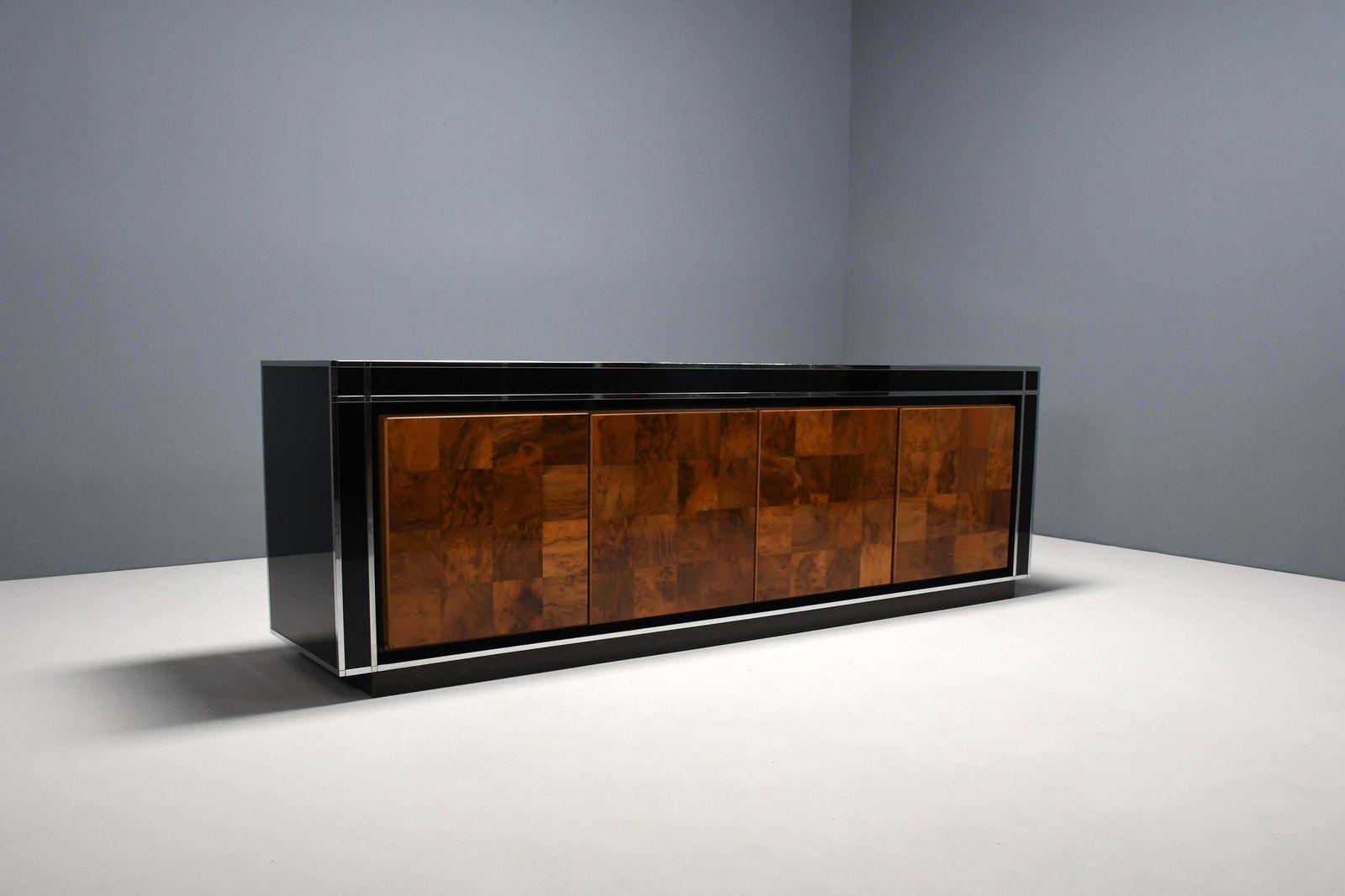Impressive Italian Sideboard By Willy Rizzo For Mario Sabot, 1970s photo Furniture