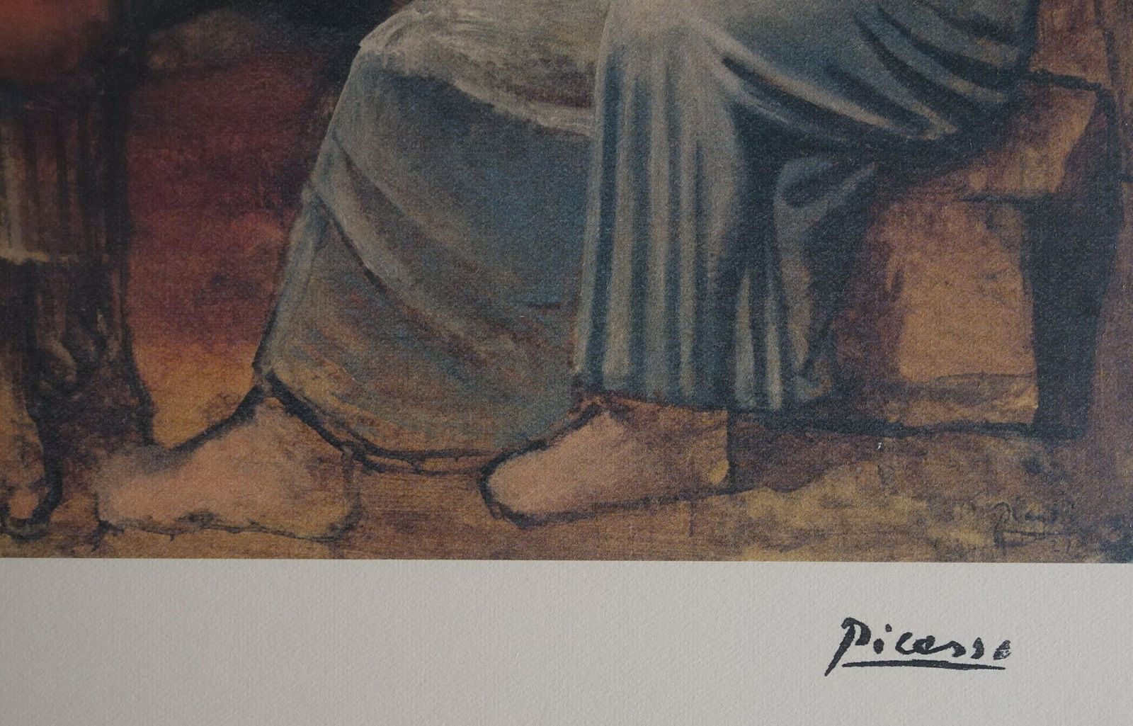 Fine Rose Period Edition Print   Three Women, Pablo Picasso, Signed & Stamped photo Art