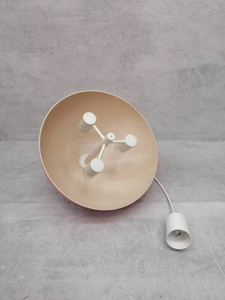 photo for sale Harvey Space Age Guzzini For Meblo Orange Hanging Lamp, 1960s