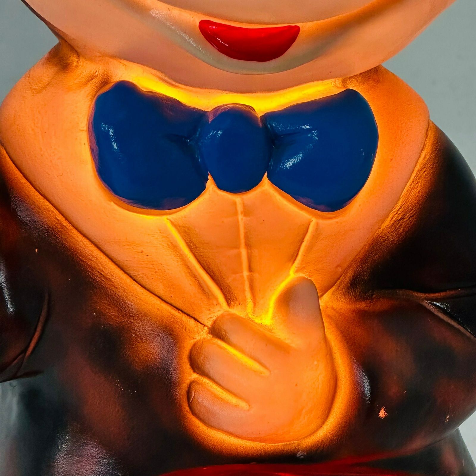 Vintage Disney Mickey Mouse Plastic Nightlight By Heico Made In Germany 1980s photo vintage