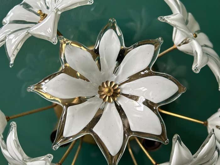 photo furniture Loves Me Loves Me Not, Lovely And Romantic Murano Ceiling Light, 1970's