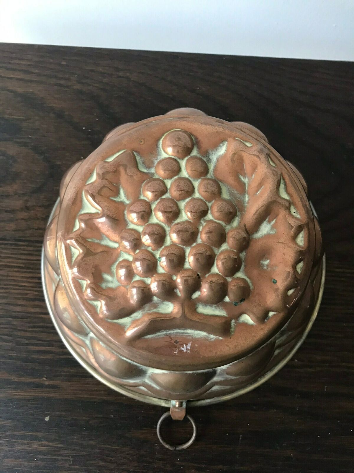 Antique Victorian Solid Copper Jelly Mould