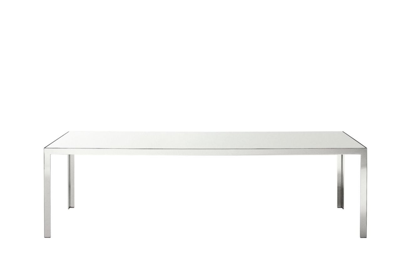 B&B Italia ‘Progetto’ Dining Table With 8 Grey Leather B&B Italia Chairs photo buy