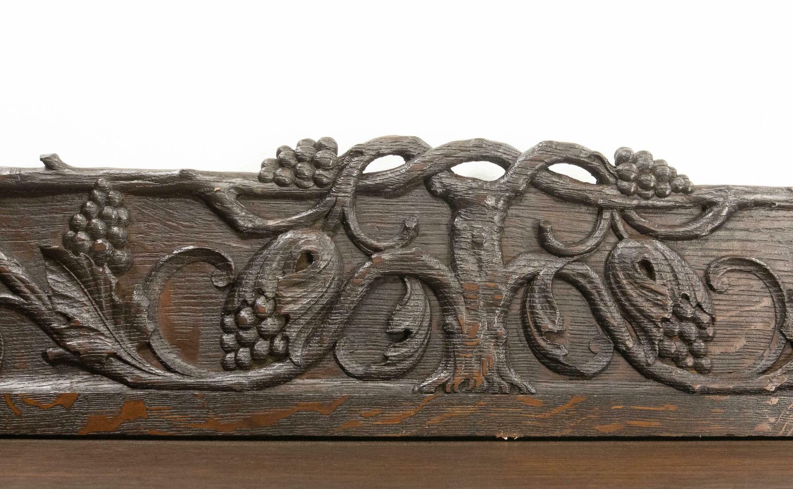 photo buy French Oak & Wrought Iron Buffet Neogothic St Tree Of Life Theme Early 20th C