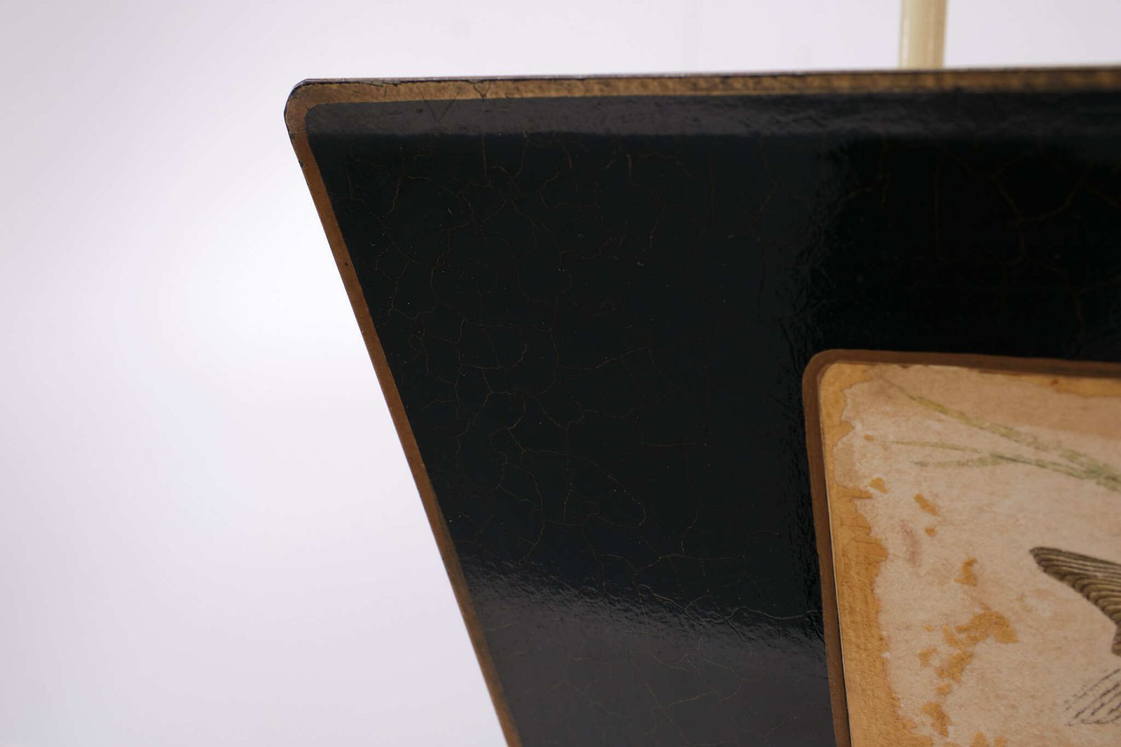 photo furniture 1950s England Metal Magazine Rack