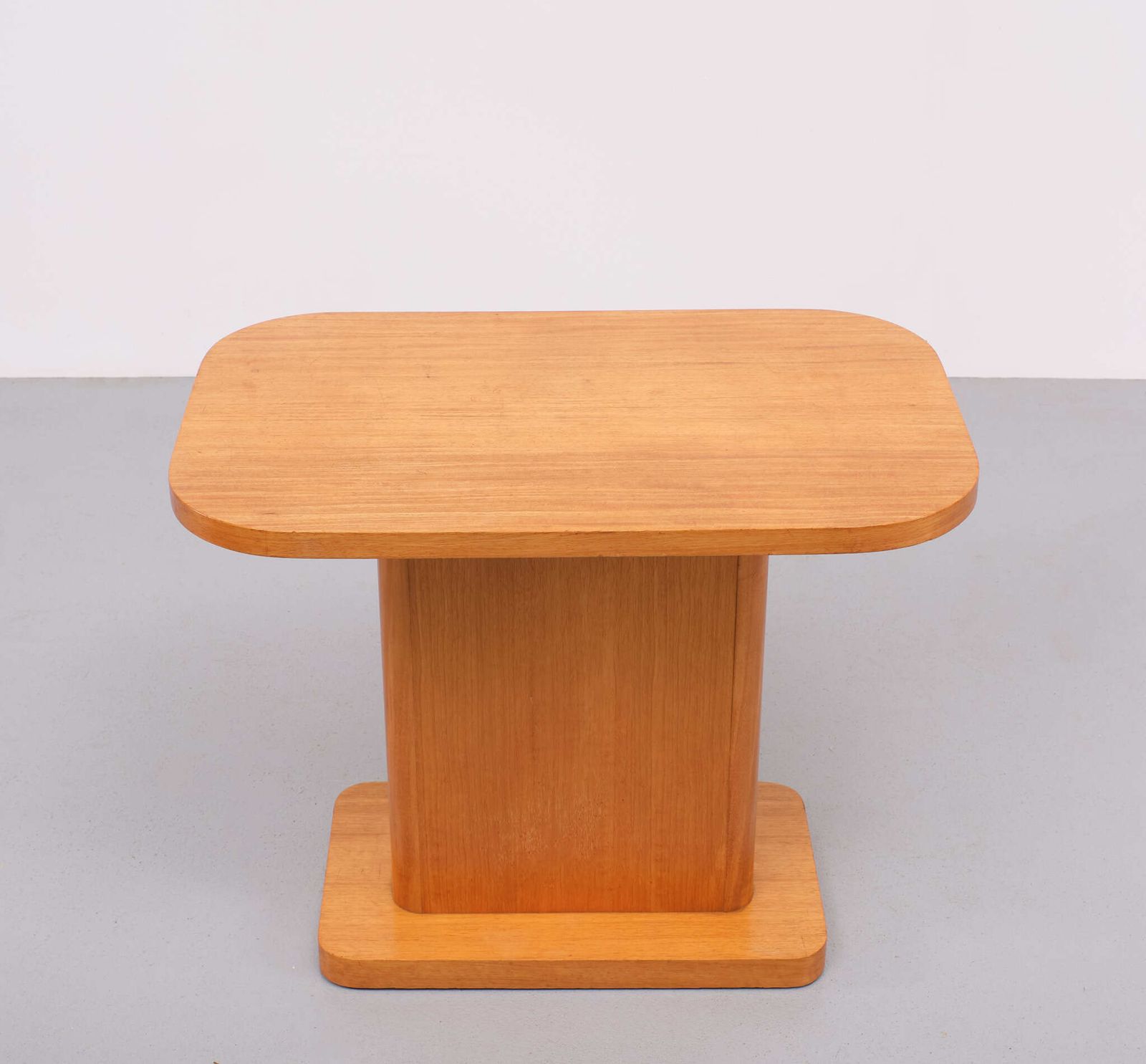 Art Deco Maple Wood Coffee Table 1920s Holland photo for sale
