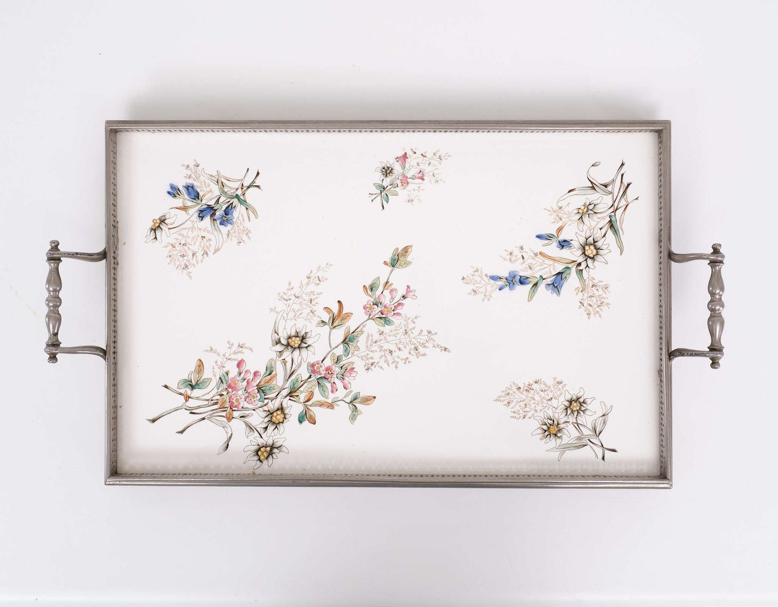 Porseleinen Serveerschaal, Frankrijk, Ca. Jaren 1920 photo Woonaccessoires