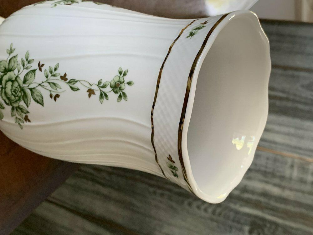 Hungarian Holhaza Porcelain Vase, 1980s photo for sale