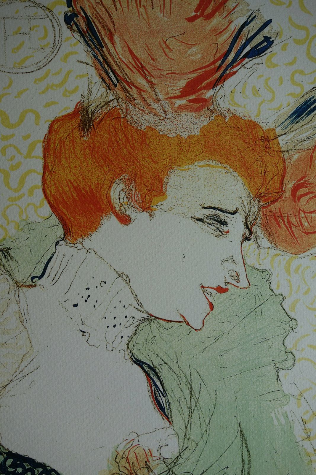 Fine Art Deco Post Impressionist Limited Edition Print, Henri De Toulouse Lautrec, Signed & Numbered photo furniture