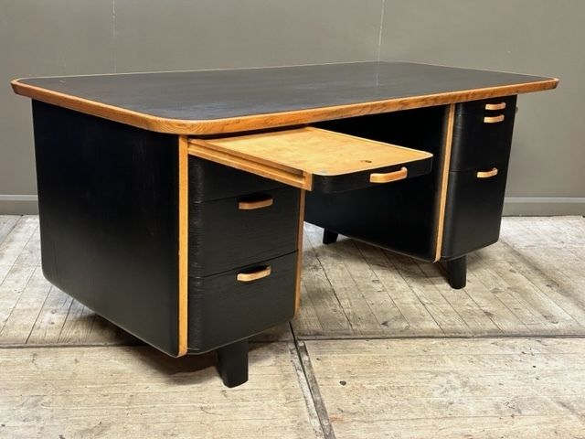 Large Desk By Gunnar Ericsson For Atvidaberg   1950s