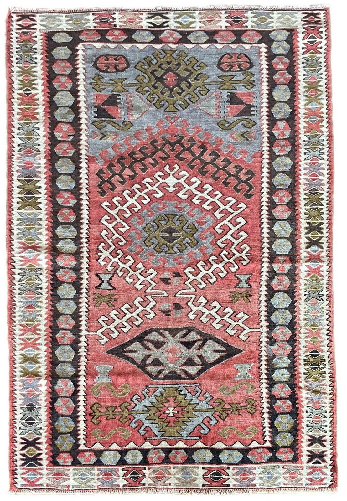 Vintage Anatolian Kilim 1.70m X 1.10m