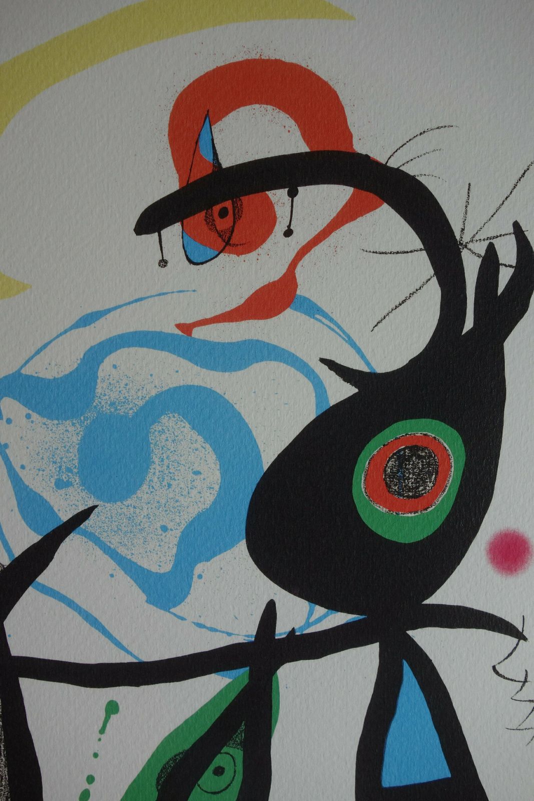 Fine Surrealist Limited Edition Print, Joan Miro, Signed & Numbered photo for sale