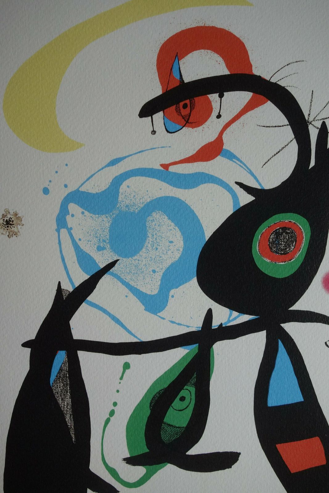 Fine Surrealist Limited Edition Print, Joan Miro, Signed & Numbered photo vinterior