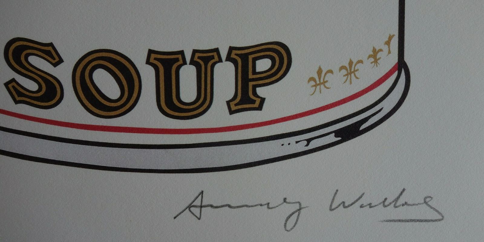 Fine Pop Art Limited Edition Print – Campbell’s Soup Can, Andy Warhol, Signed & Numbered, With Estate Stamp photo for sale