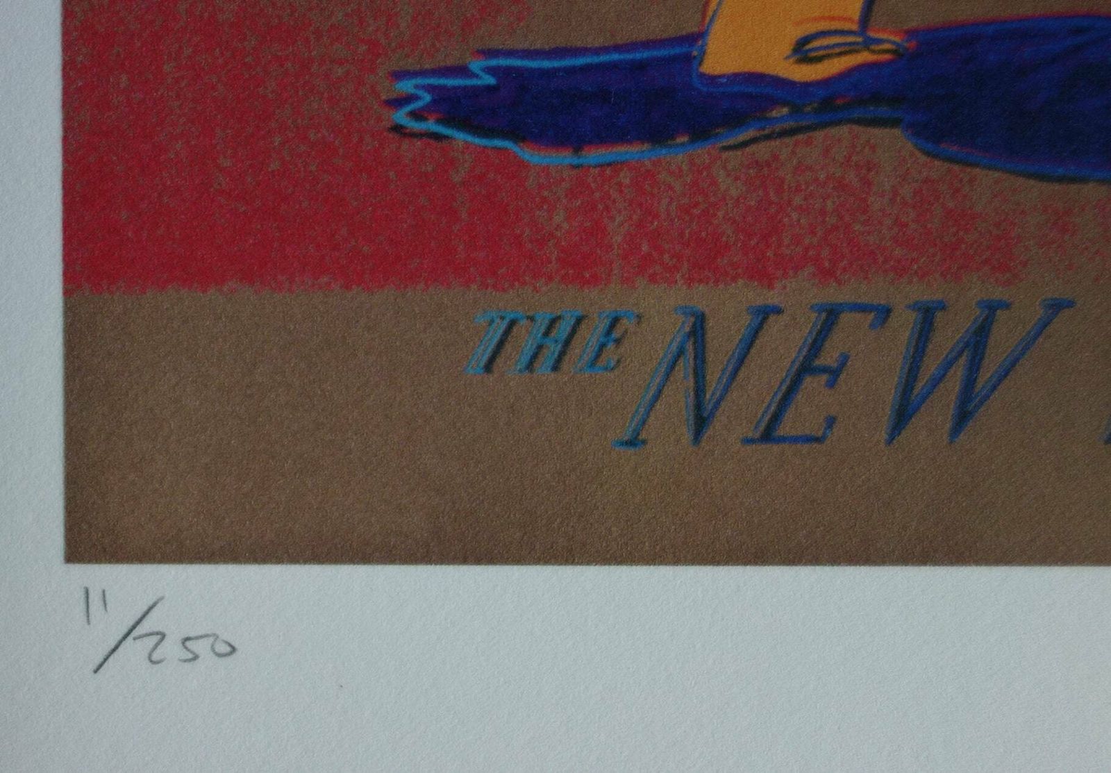 Fine Pop Art Limited Edition Print   Donald Duck, Andy Warhol, Signed & Numbered photo 196.0