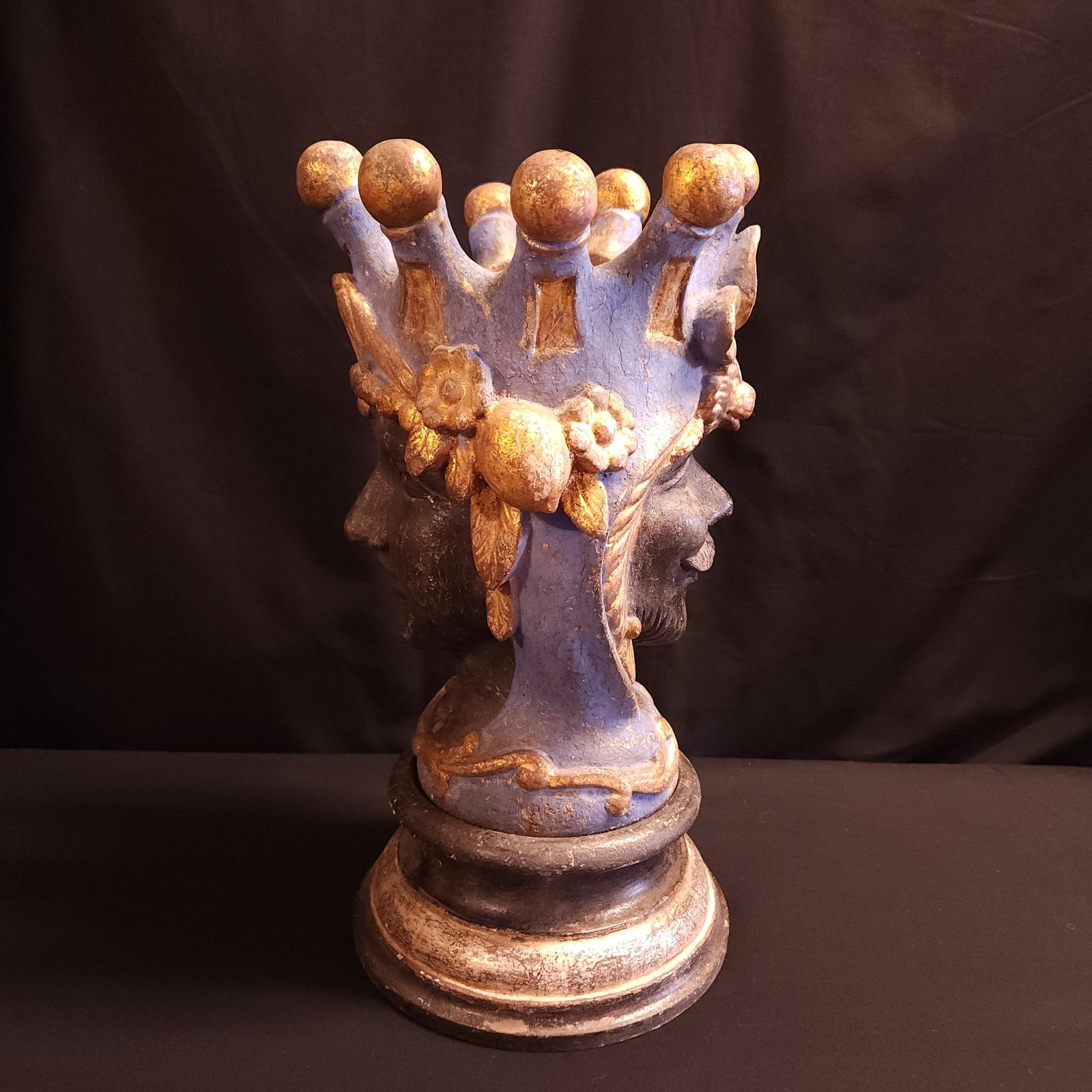 Italian, Antique Moro Kings/Queens Head, Circa 1820/1830