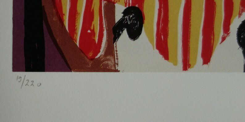 Fine Cubist Limited Edition Print   Buste De Femme, Pablo Picasso, Hand Signed & Stamped photo 219.0