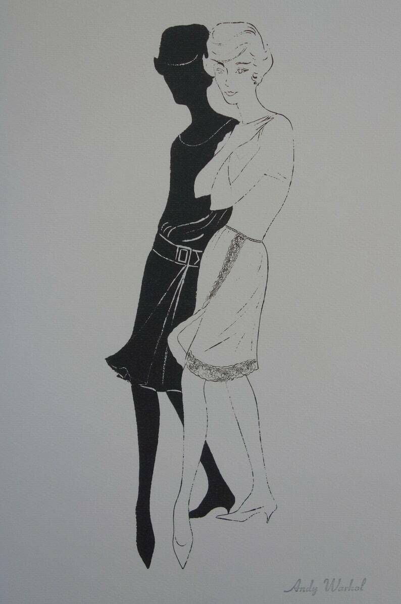 Fine Pop Art Limited Edition Print   Illustration   Woman, Andy Warhol, Signed & Numbered