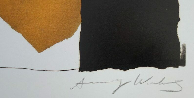 Fine Pop Art Andy Warhol Limited Edition Print – Mick Jagger, Signed & Numbered photo for sale