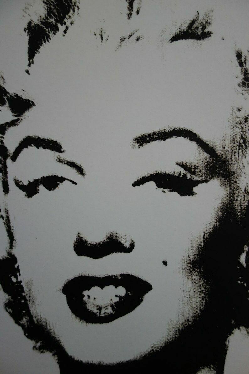Fine Pop Art Limited Edition Print – Marylin Monroe, Andy Warhol, Signed & Numbered photo for sale