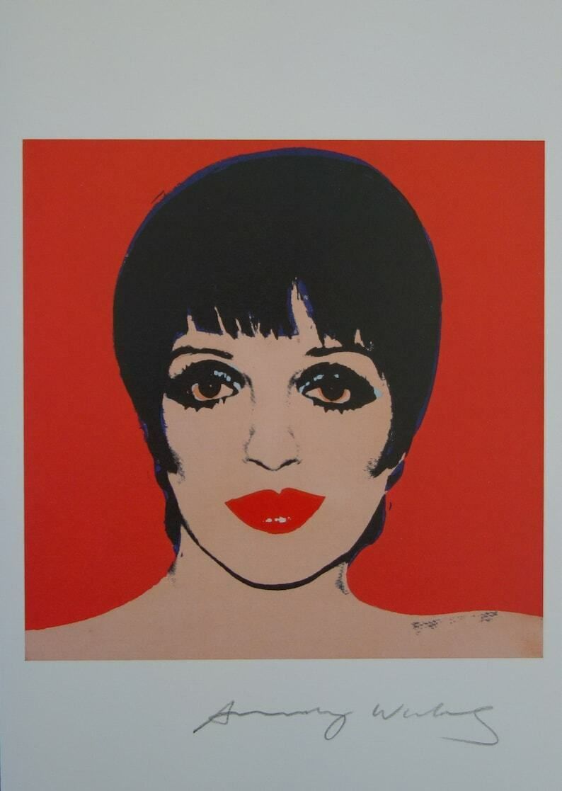 Fine Pop Art Limited Edition Print – Celebrity Portrait Series, Andy Warhol, Signed & Numbered