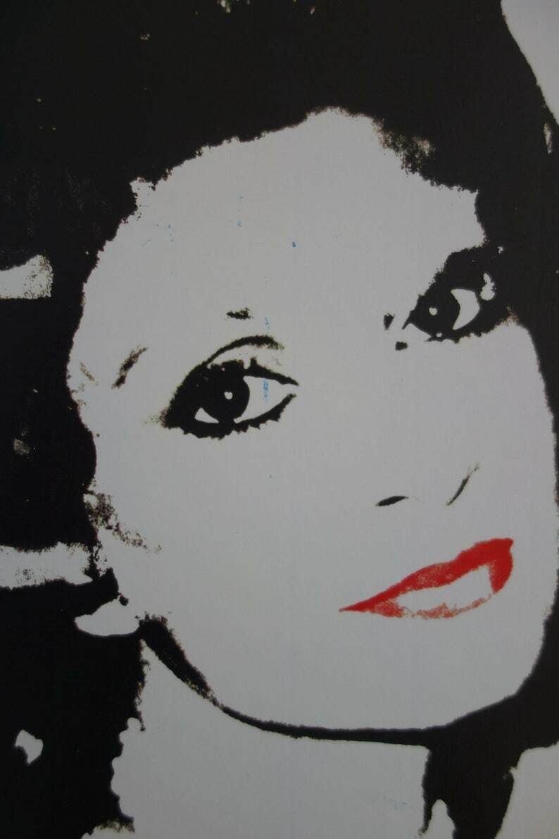 Fine Pop Art Limited Edition Print – Celebrity Portrait Series, Andy Warhol, Signed & Numbered photo vinterior