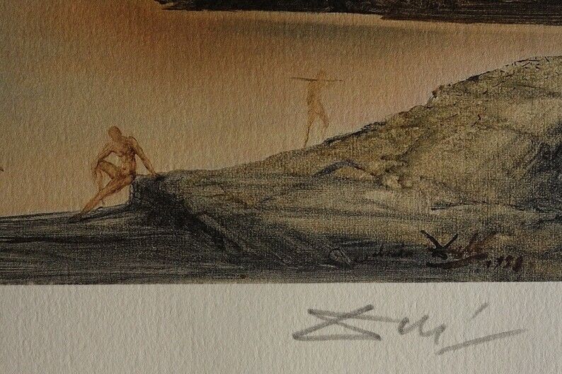 Fine Surrealist Limited Edition Print, Angels, Salvador Dali, Signed & Numbered In Pencil photo 167.0