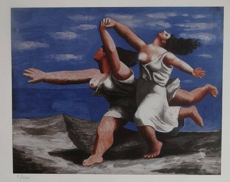 Fine Cubist Limited Edition Print   Women, Nude, Pablo Picasso, Signed & Numbered