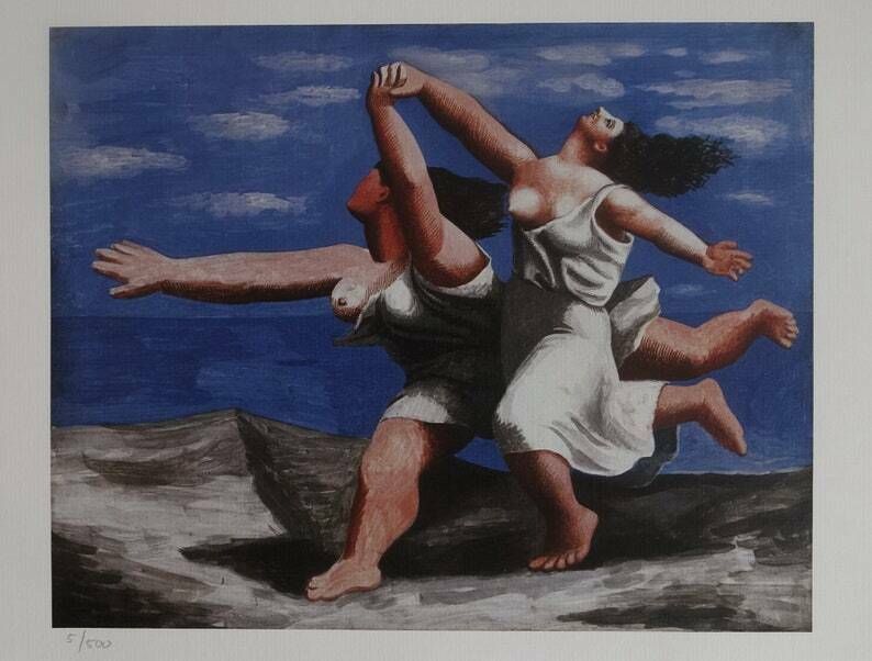 Fine Cubist Limited Edition Print   Women, Nude, Pablo Picasso, Signed & Numbered photo vinterior
